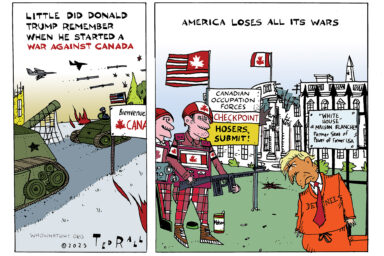 Donald Trump, War on Canada