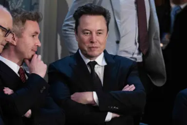 Elon Musk, Benjamin Netanyahu, address