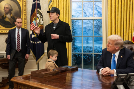 Donald Trump, meeting, Elon Musk, King Abdullah II, Jordan