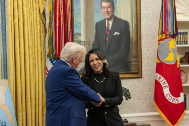 Tulsi Gabbard, sworn in, DNI