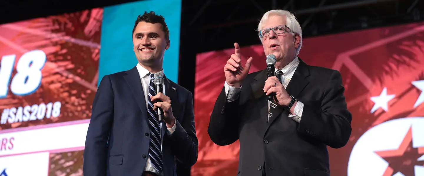 Charlie Kirk, Dennis Prager, West Palm Beach