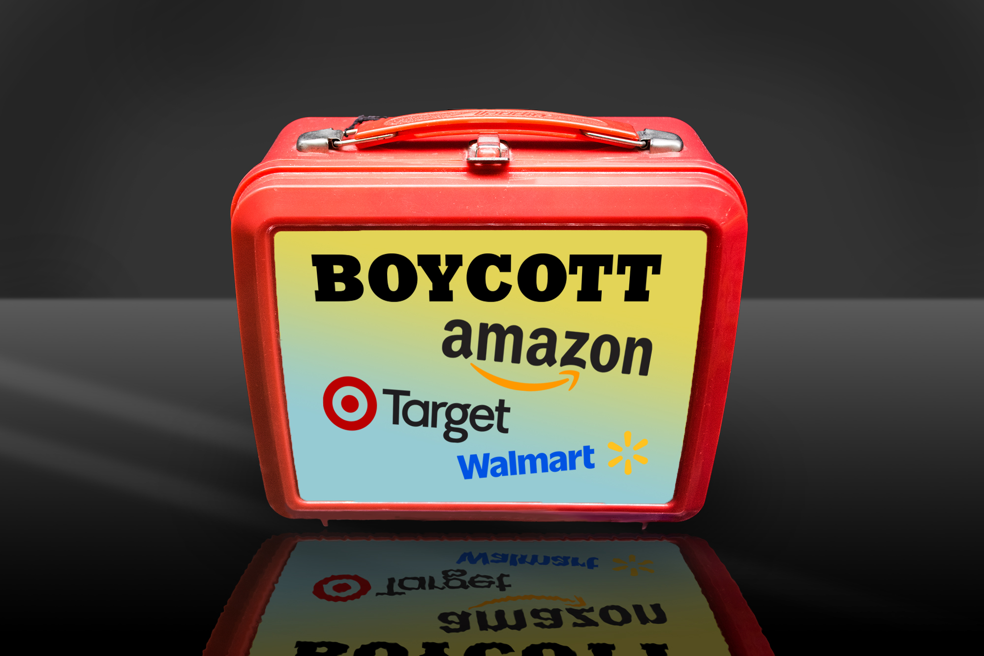 Boycott Amazon, Target, Walmart, lunchbox