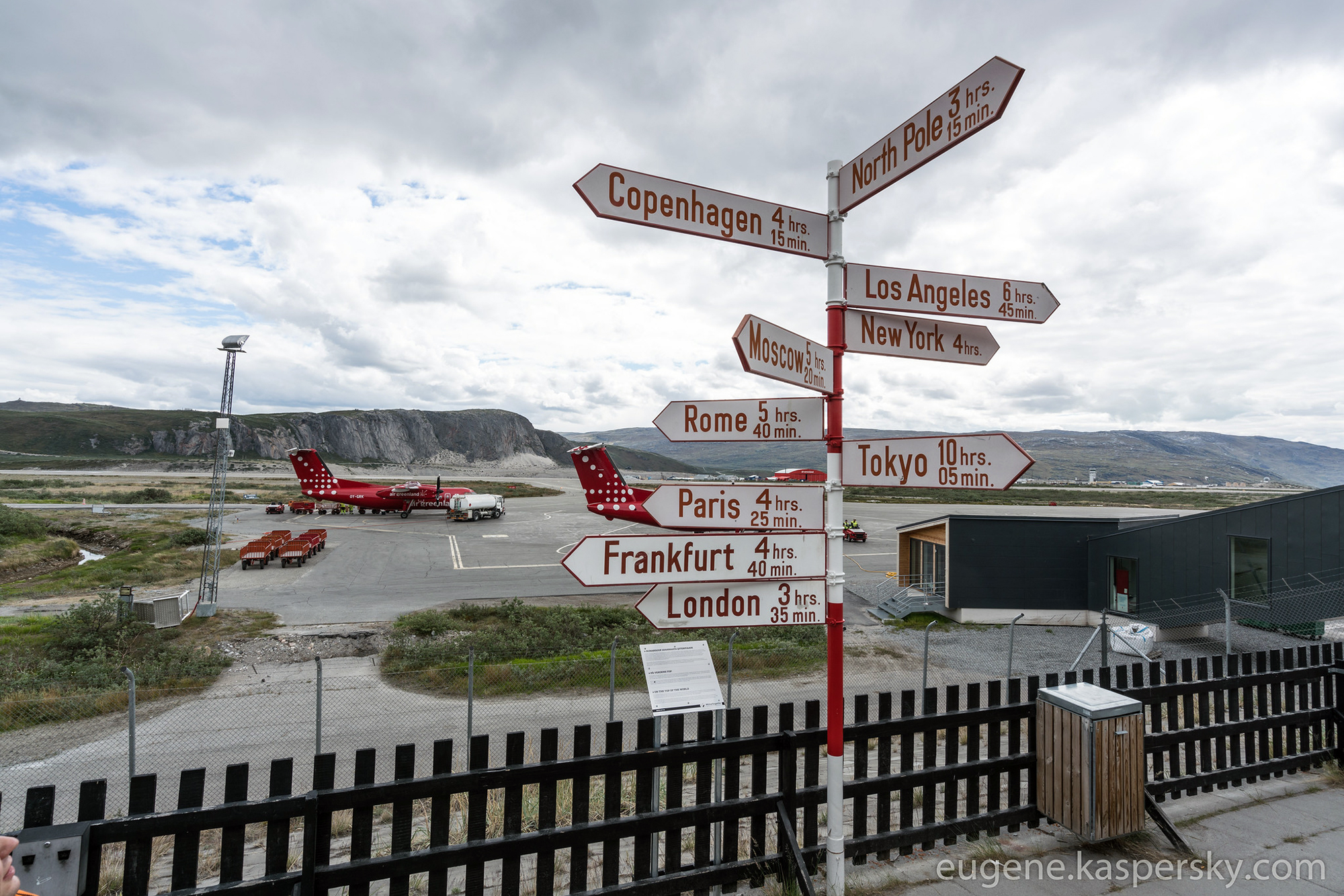 Crossroads Sign, Nuuk, Greenland
