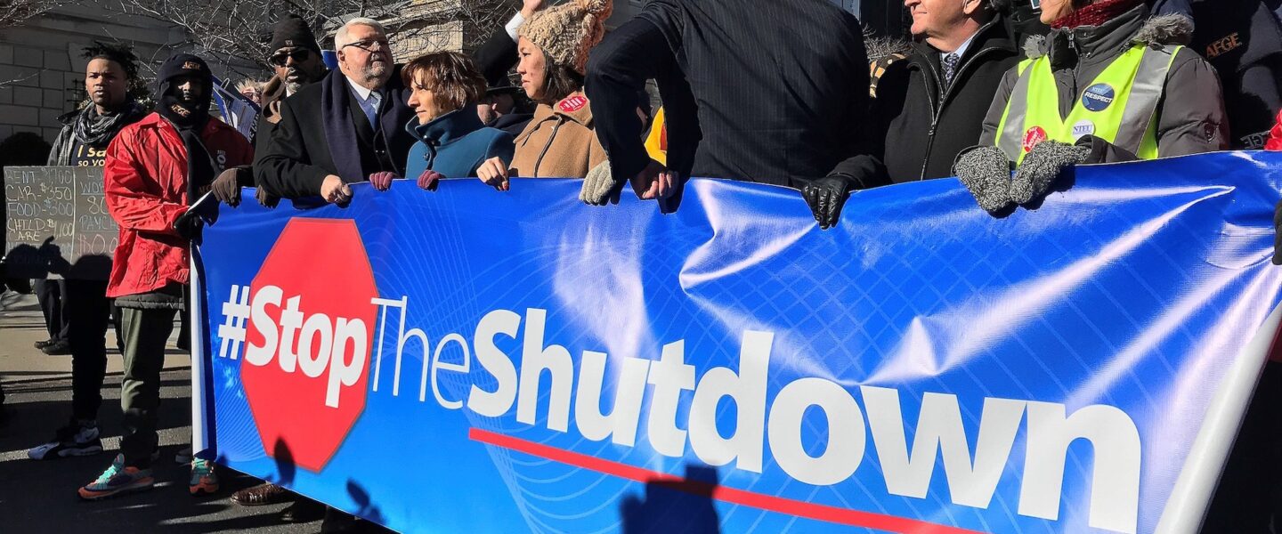 Government Shutdown, Rally