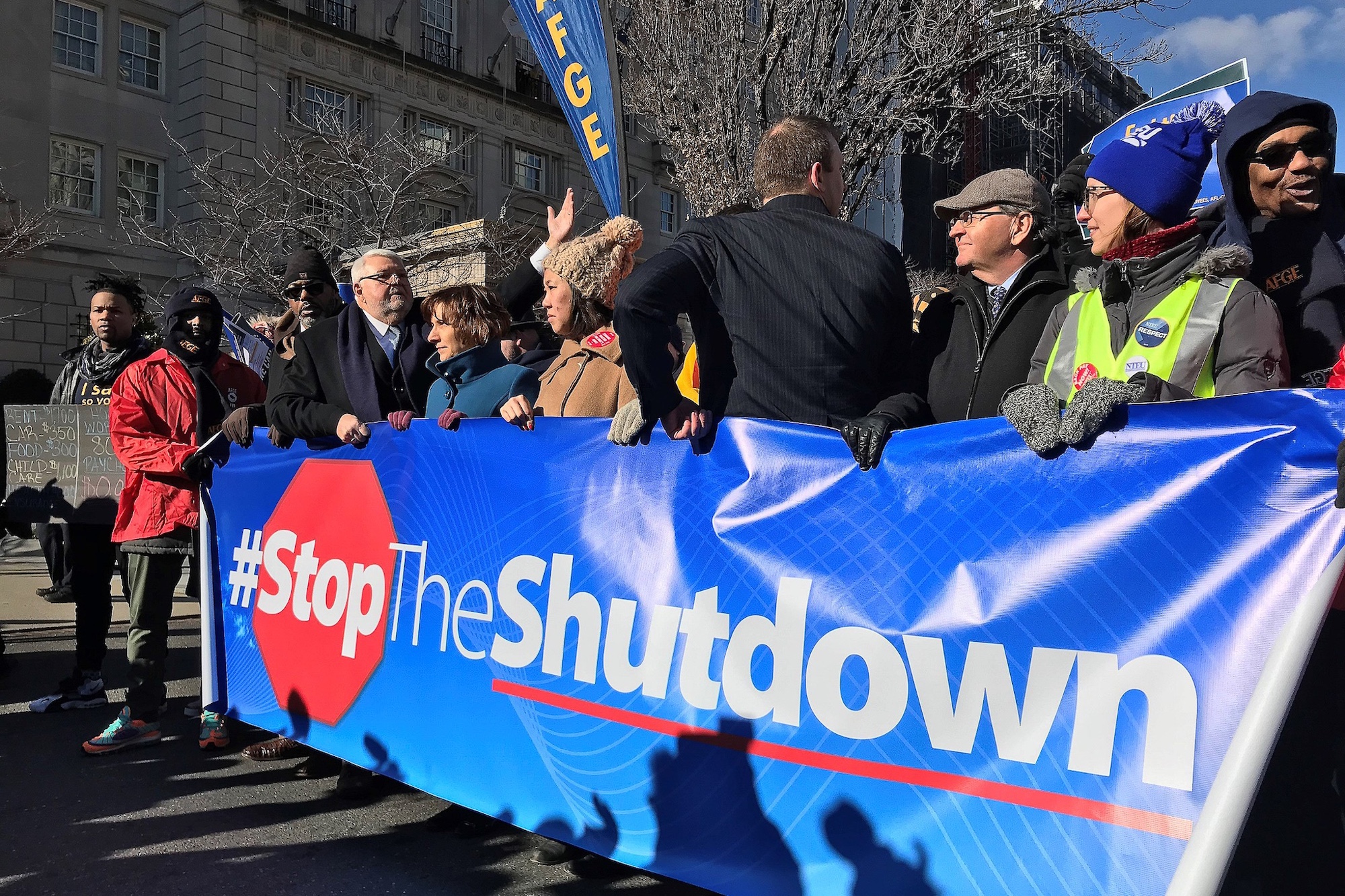 Government Shutdown, Rally