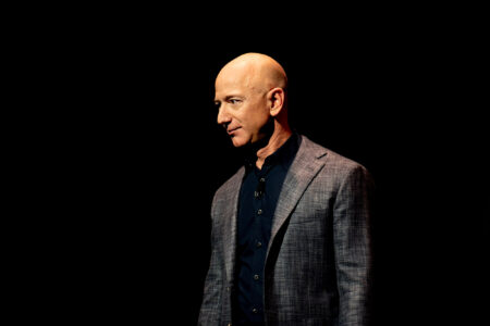 Jeff Bezos, prototype, lunar lander