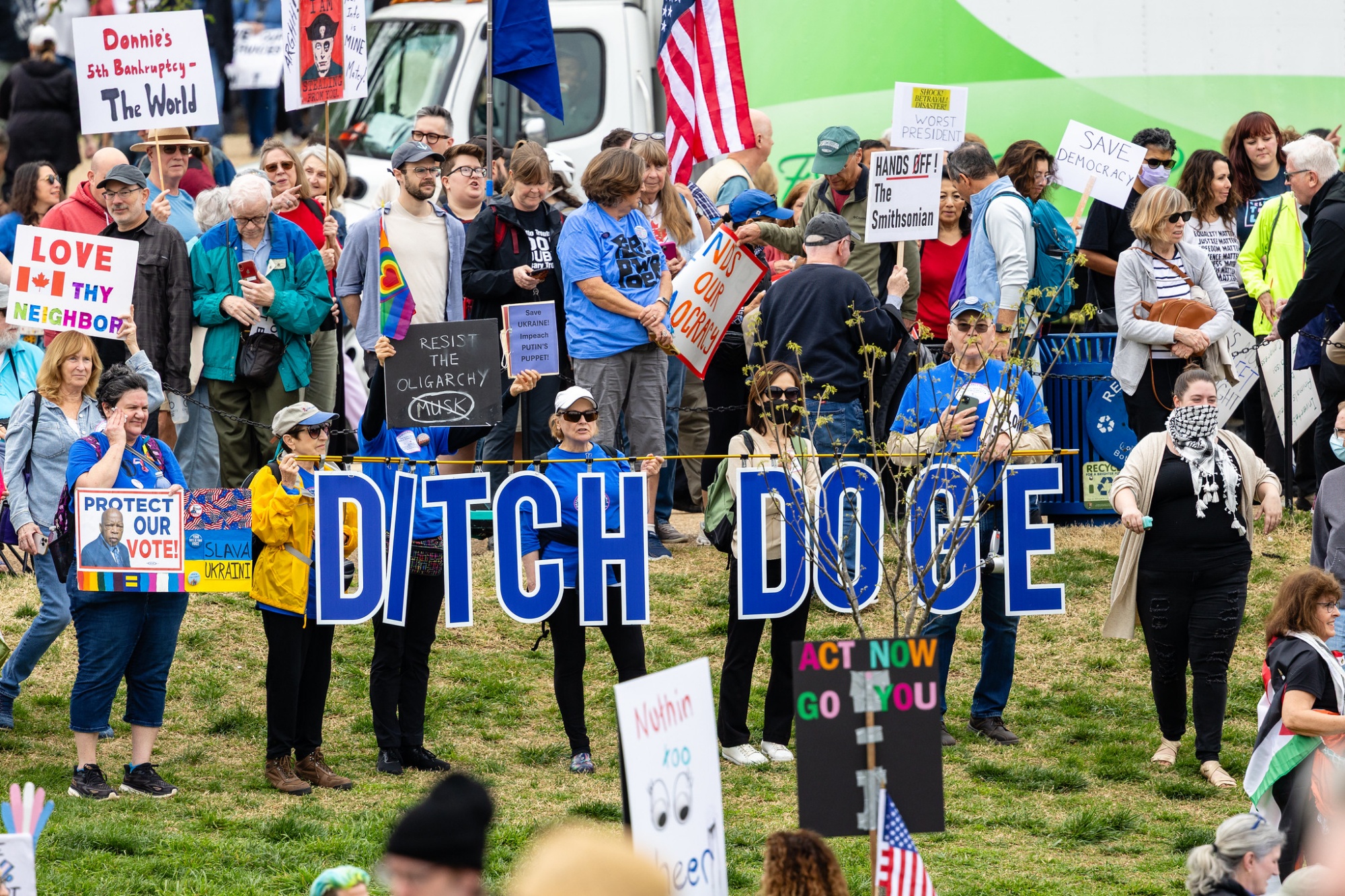 Ditch Doge, Hands-Off Protest