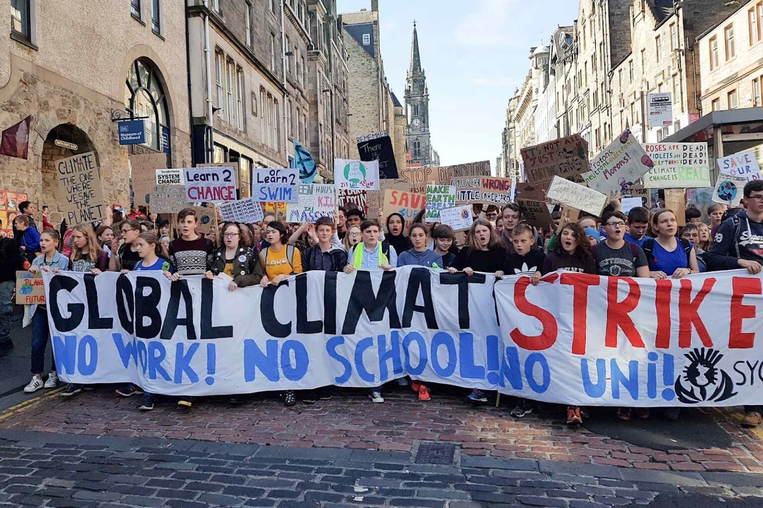 Global Climate Strike, Edinburgh, Scotland, 2019