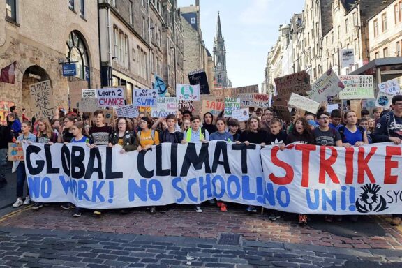 Global Climate Strike, Edinburgh, Scotland, 2019