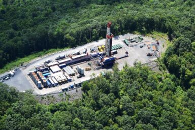 Hydraulic fracturing, fracking, Caldwell, PA