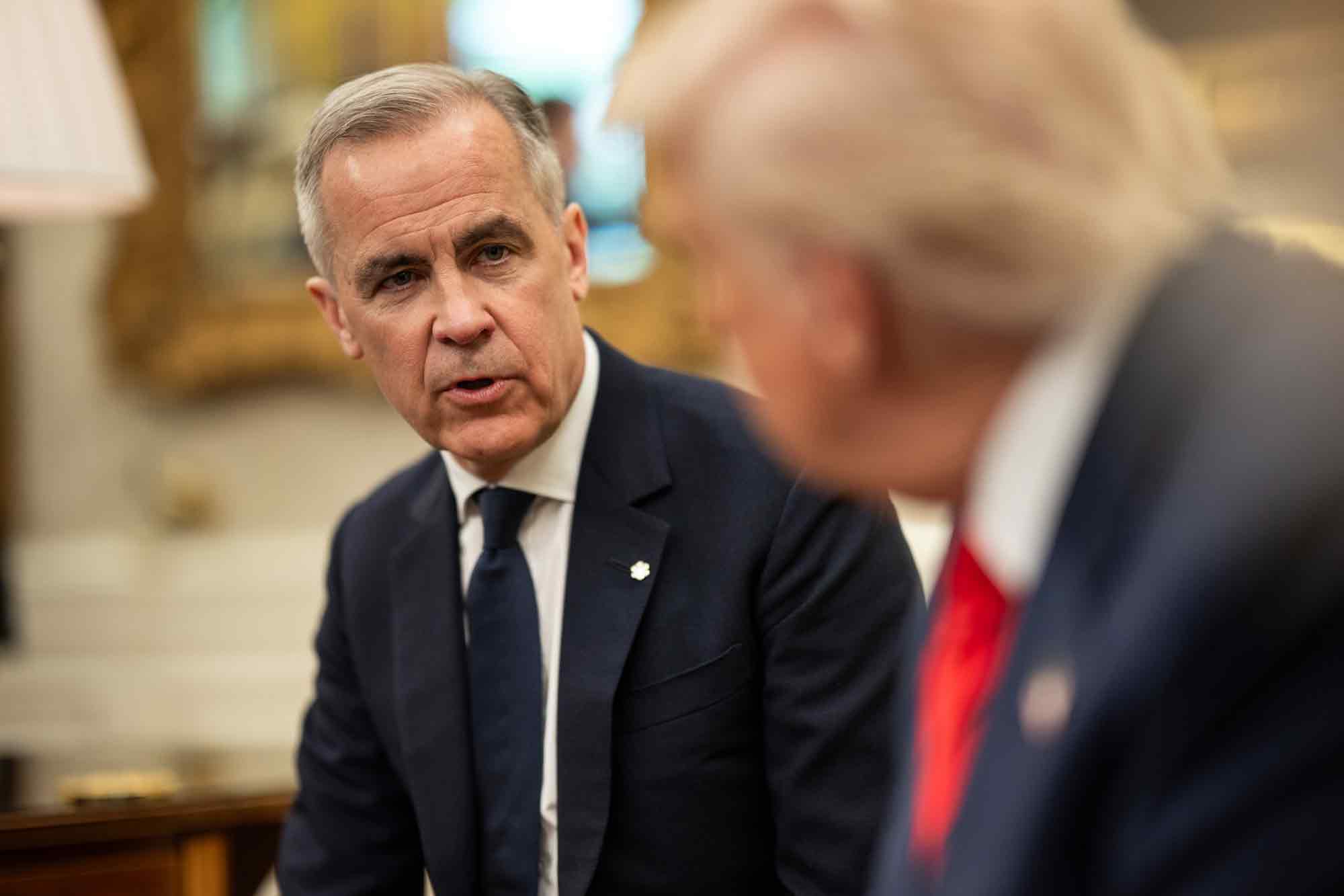 Donald Trump, Mark Carney, Oval Office