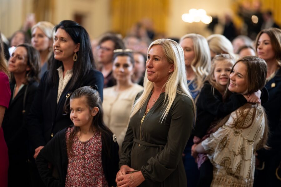 MTG, Donald Trump, Women’s History Month