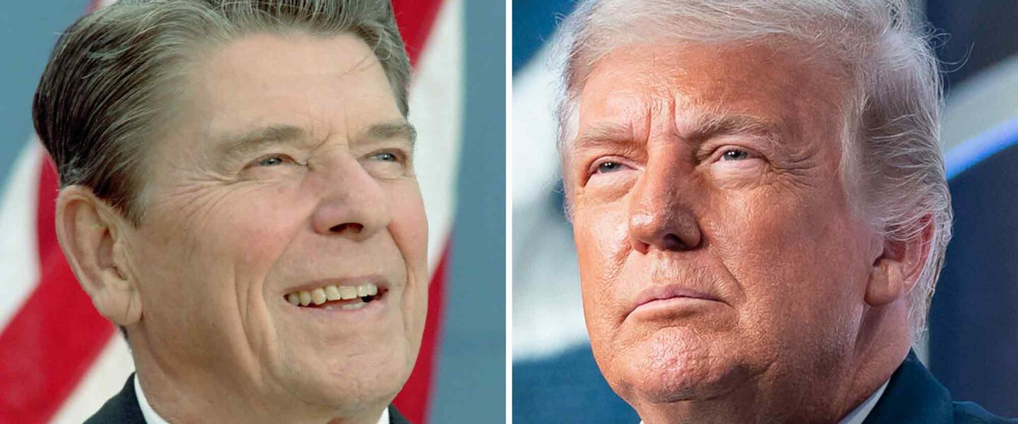 Ronald Reagan, President, Donald Trump
