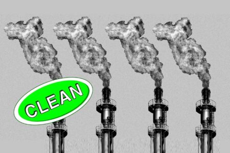 clean energy, industry smokestacks