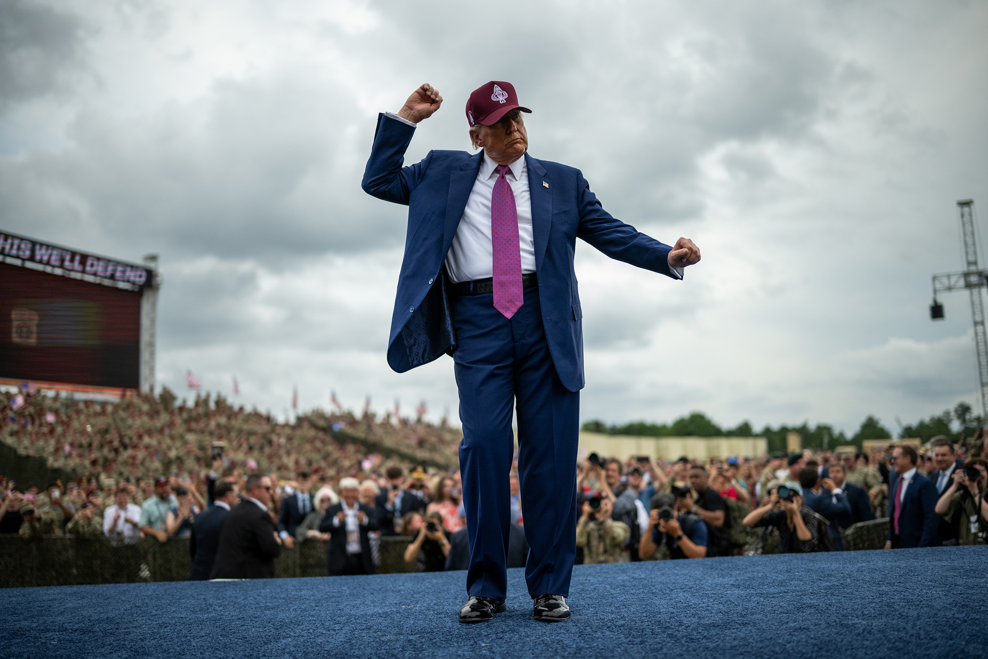 Donald Trump, Fort Bragg, NC
