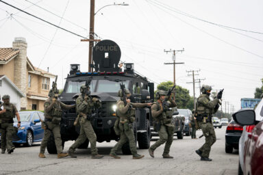 ICE Agents, Kristi Noem, Los Angeles, CA