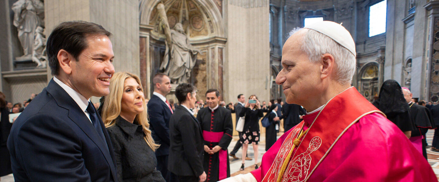 Marco Rubio, Jeanette Rubio, Pope Leo XIV, Vatican City