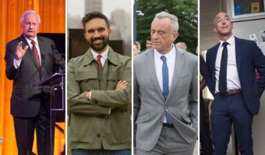 Bill Moyers, Zohran Mamdani, Robert F. Kennedy Jr., Jeff Bezos