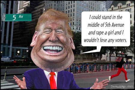 Donald Trump, 5th Avenue, rape girl