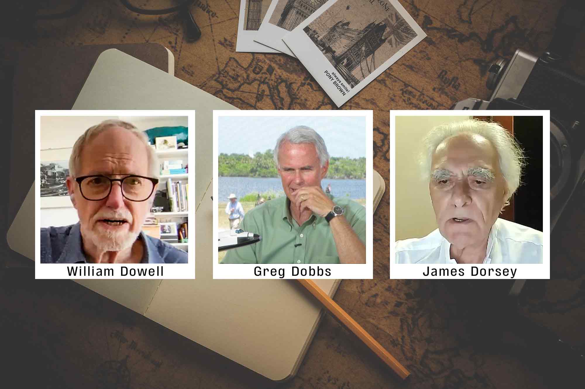 William Dowell, Greg Dobbs, James M. Dorsey.