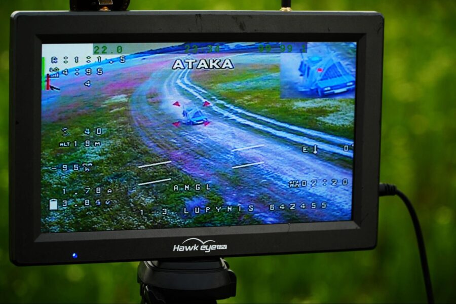 Drone, training exercise, Kyiv, Ukraine, Target, Lock