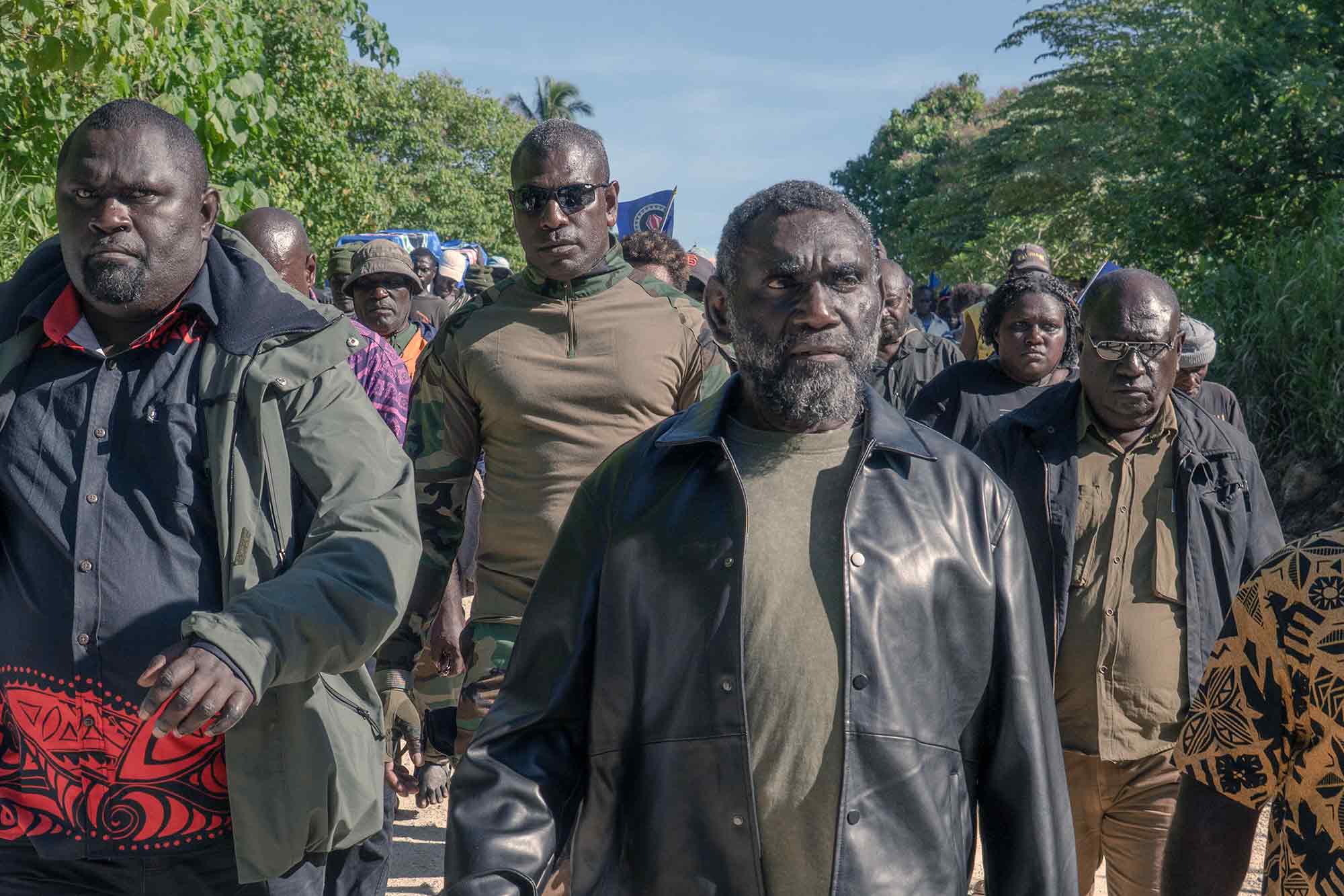 Ishmael Toroama, funeral march, Bougainville