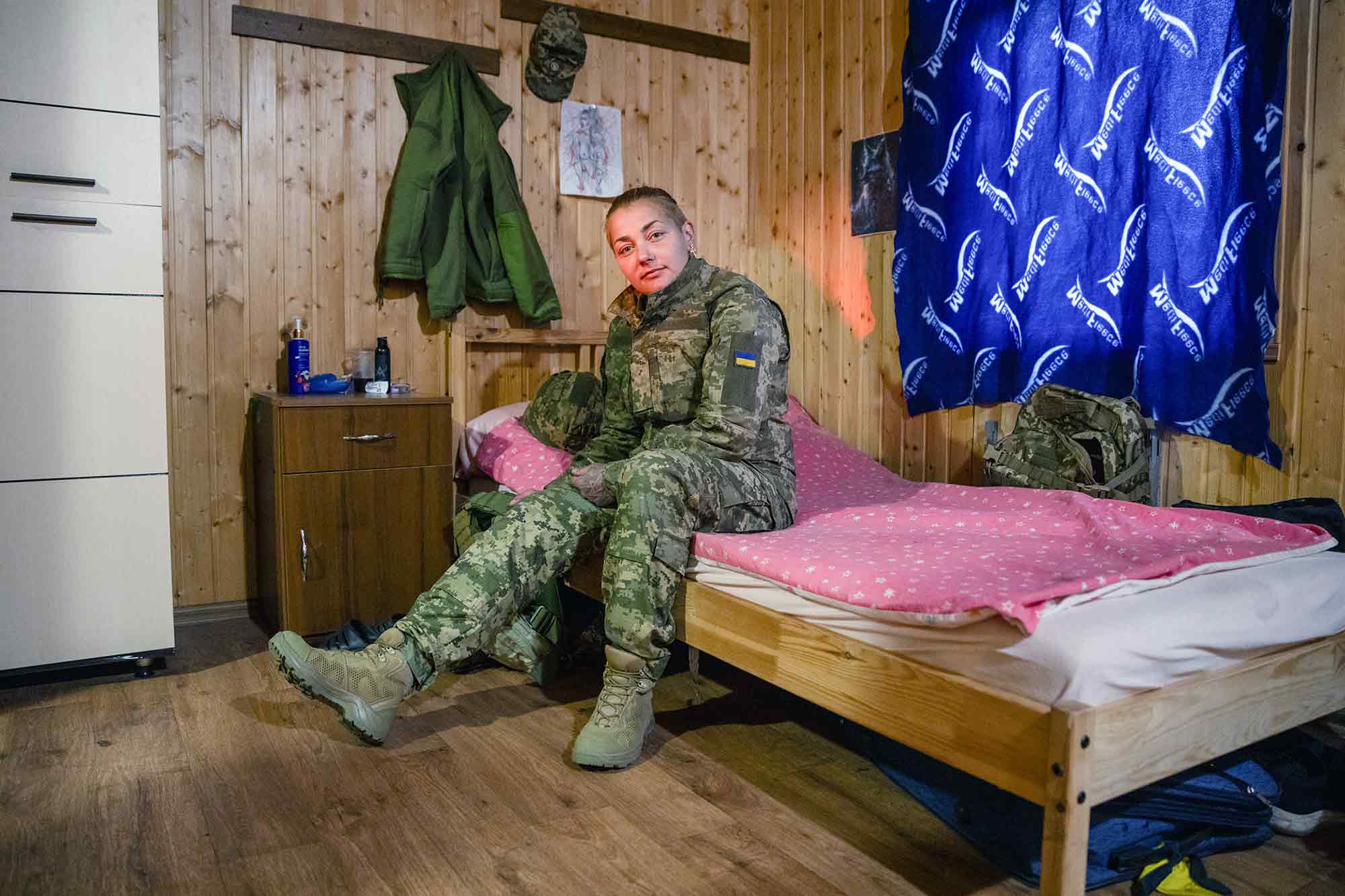 Lesia Goffman, drone operator, Ukraine