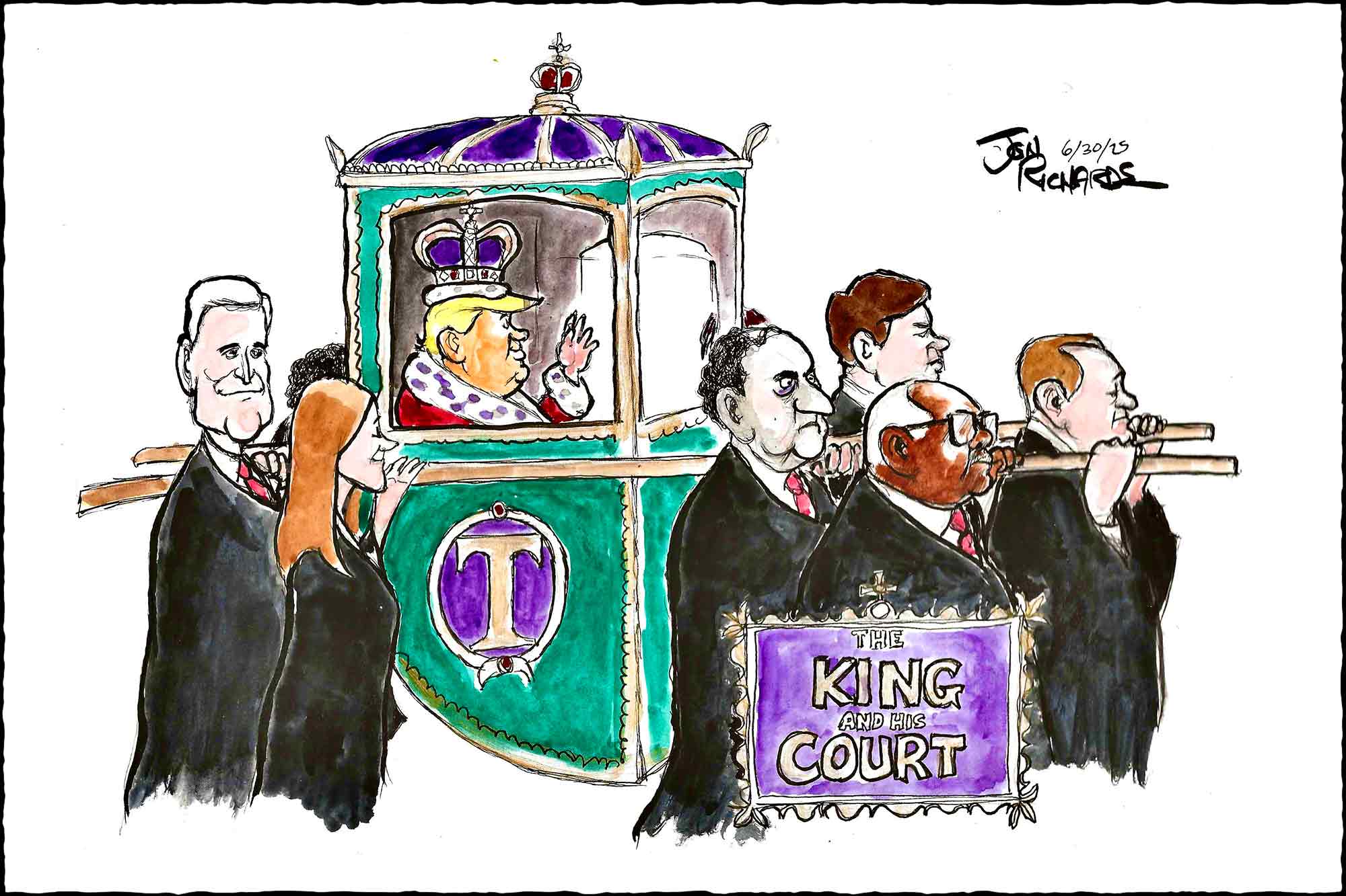 Supreme Court, Crowns Trump King