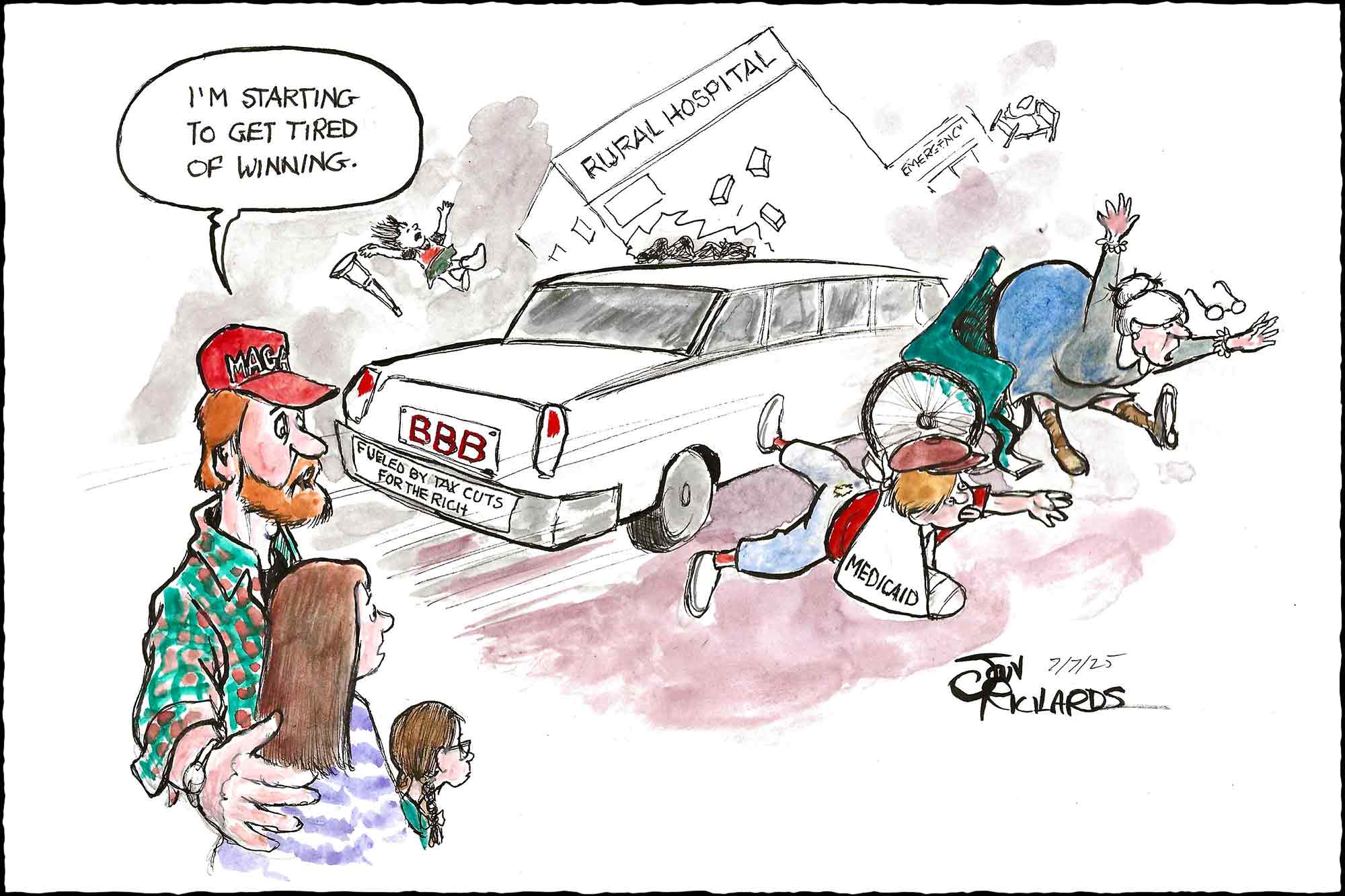 Donald Trump, Republicans, Big Beautiful Bill,