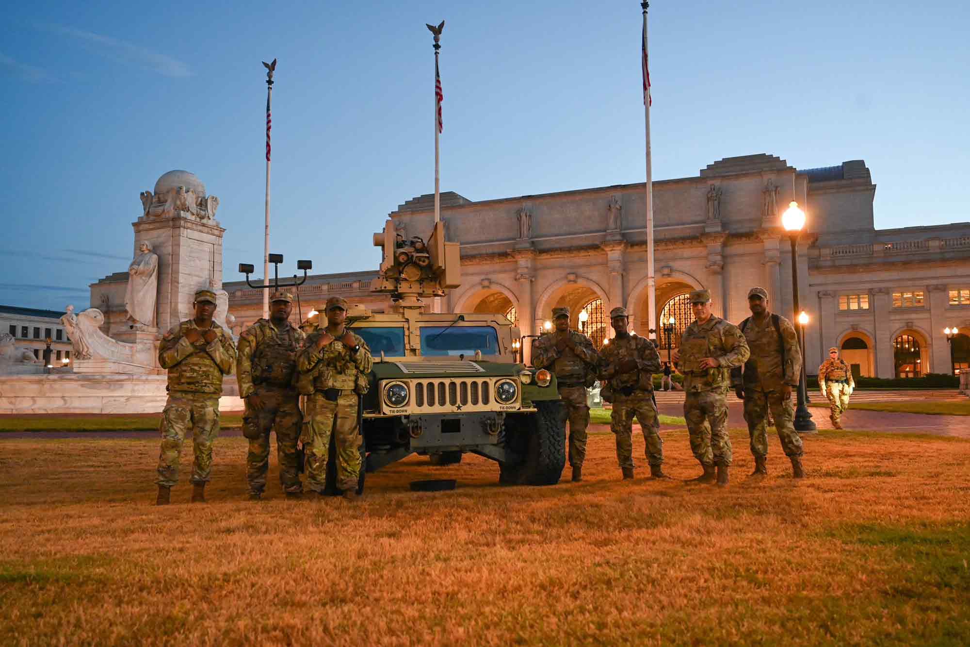 Donald Trump, activated, DC National Guard