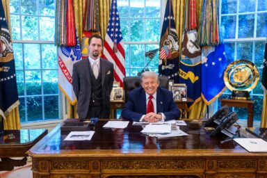 Donald Trump, E.J. Antoni, Oval Office