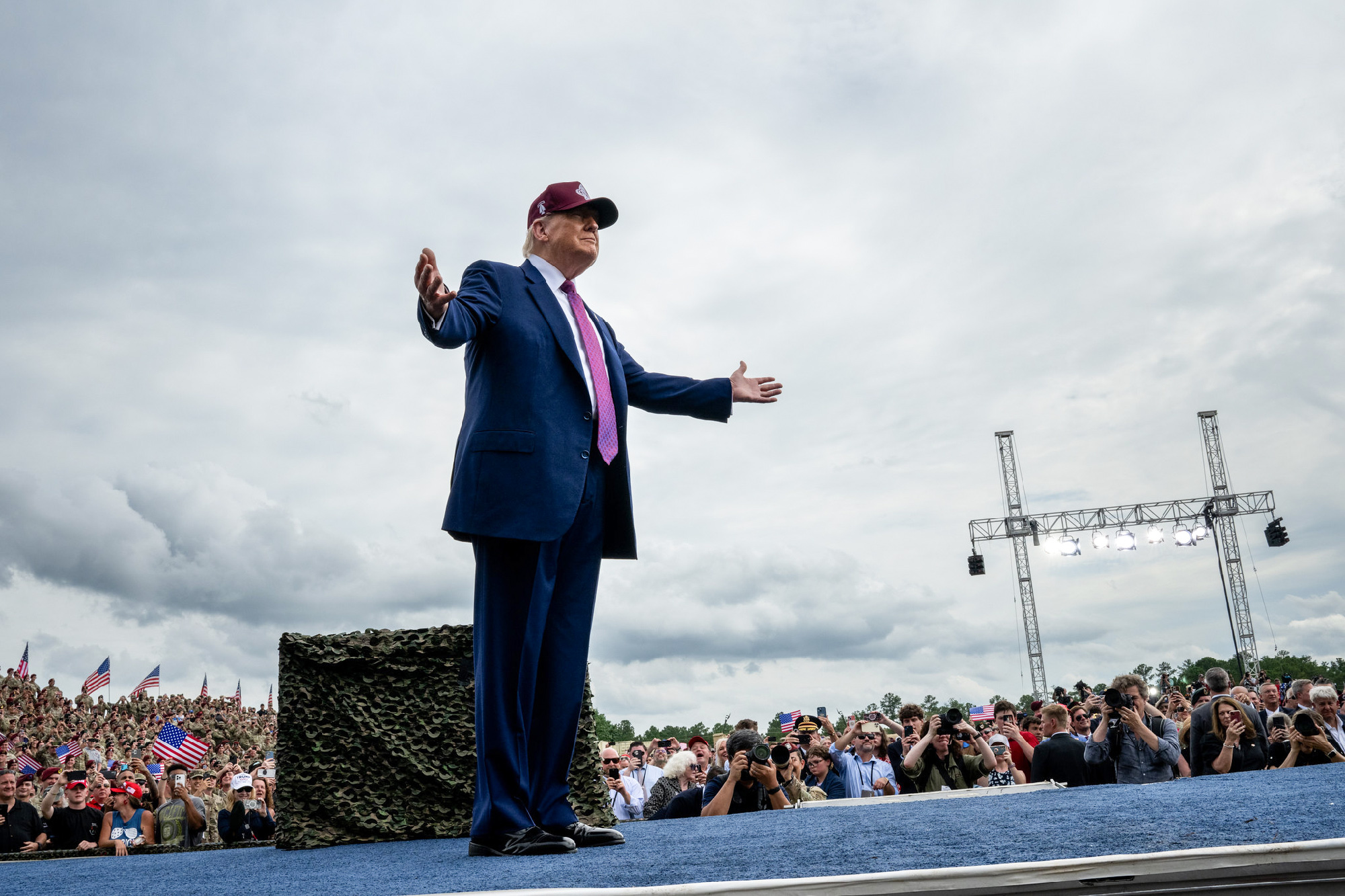 Donald Trump, Fort Bragg, NC