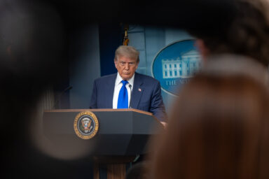 Donald Trump, Press Conference, Bondi, Blanche