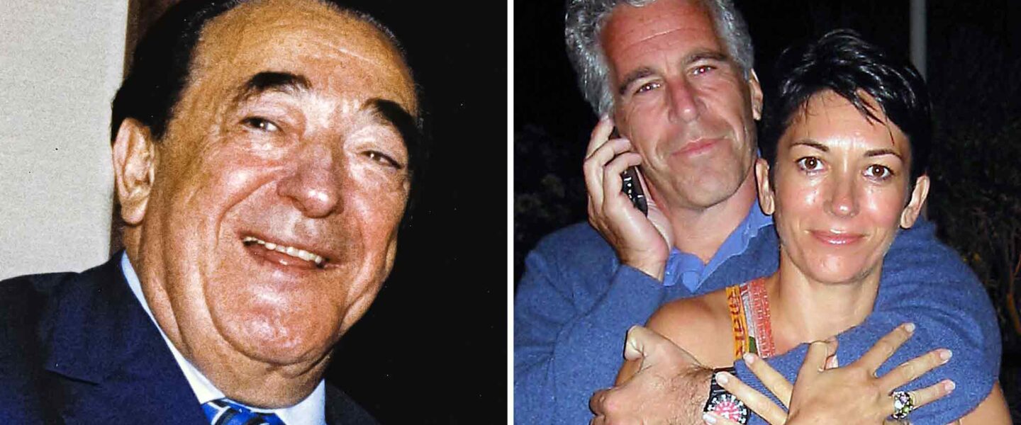 Robert Maxwell, Ghislaine Maxwell.