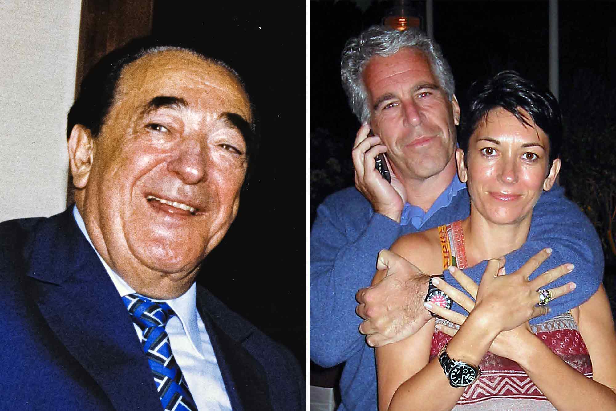 Robert Maxwell, Ghislaine Maxwell.