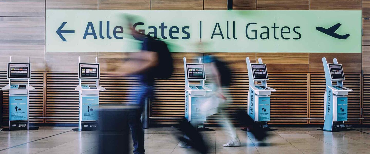 Travelers, Berlin Brandenburg Airport