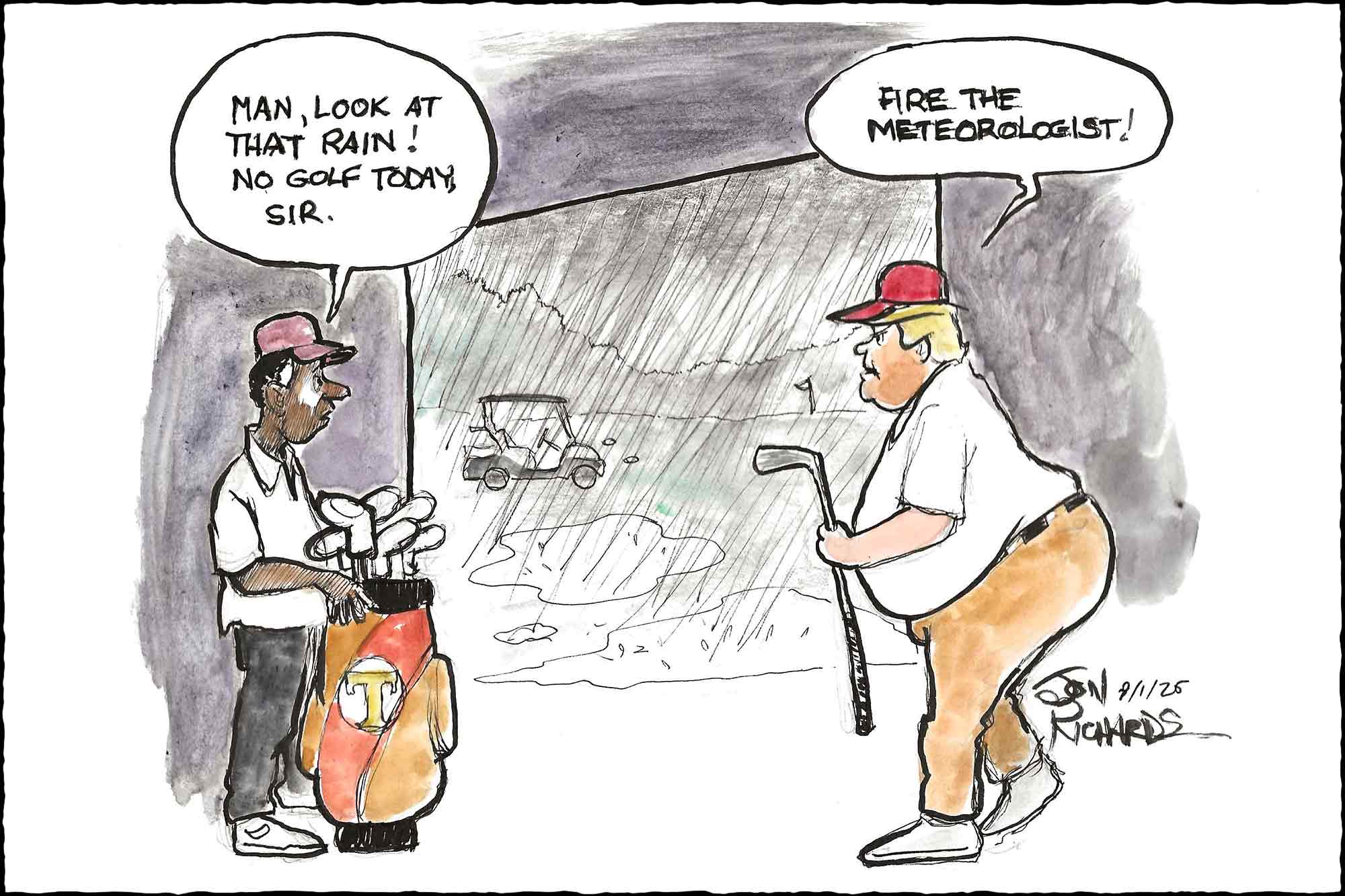 Donald Trump, corrupting government data, NOAA, USWS