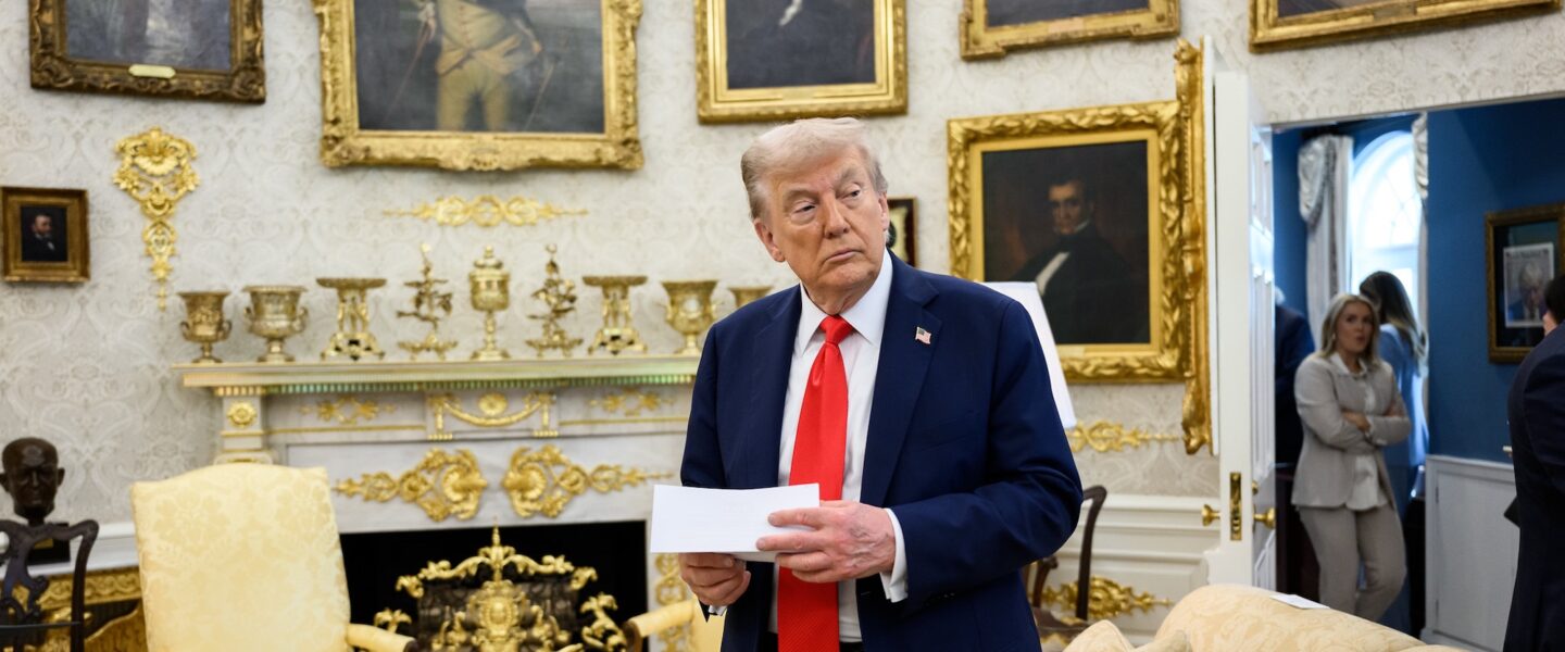 Donald Trump, Karol Nawrocki, Oval Office