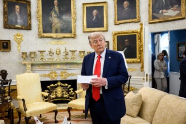 Donald Trump, Karol Nawrocki, Oval Office
