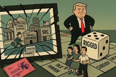Donald Trump, Rigged capitalism, Market Failure