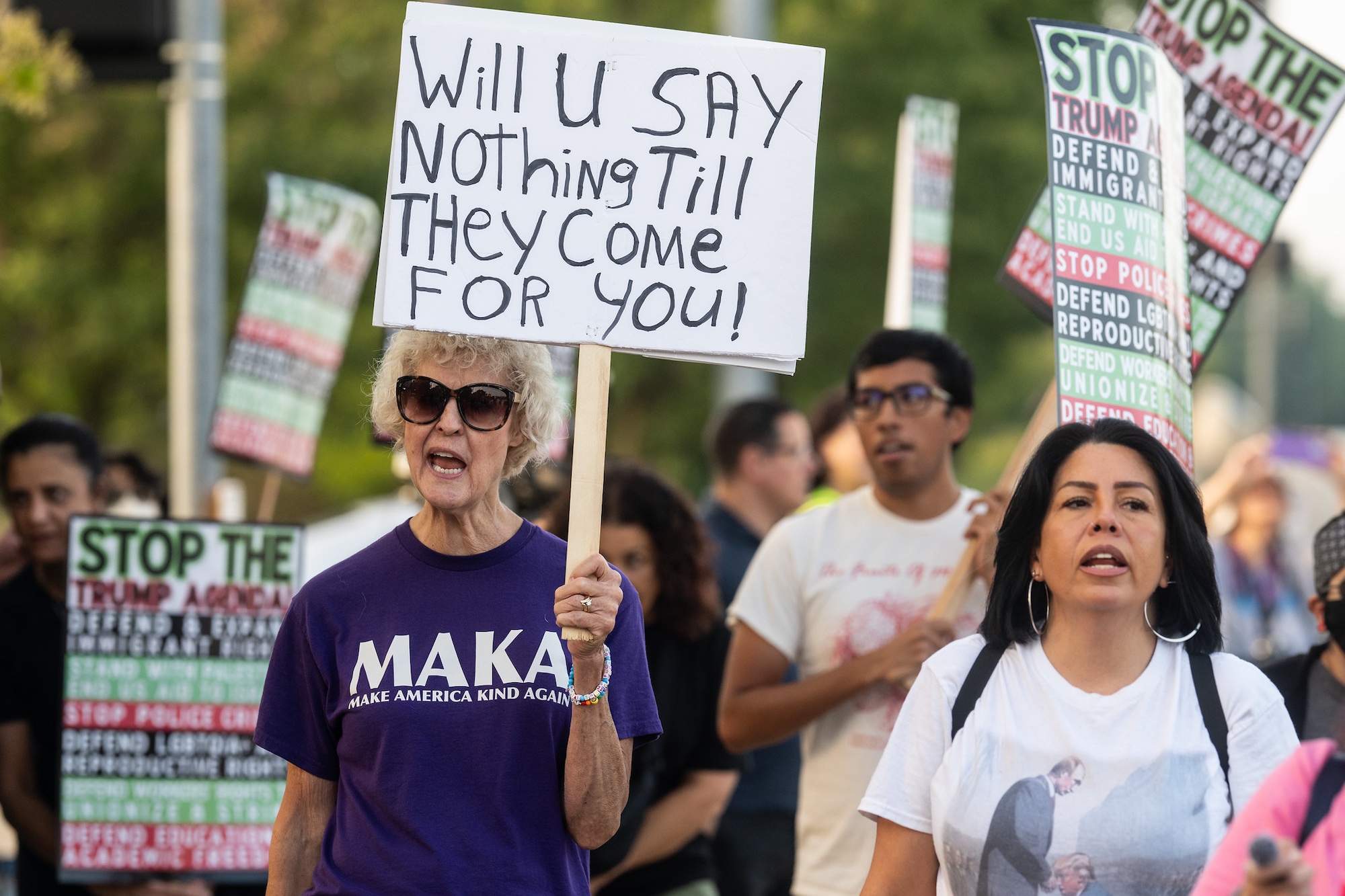 ICE, Protest, Chicago, Sign, come for you