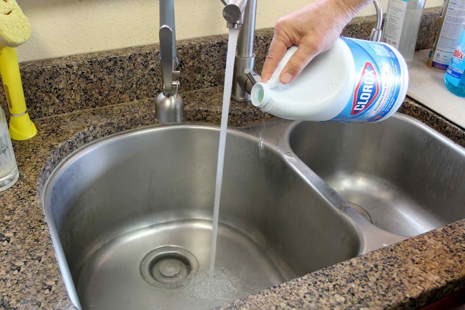compromised, municipal water systems, bleach