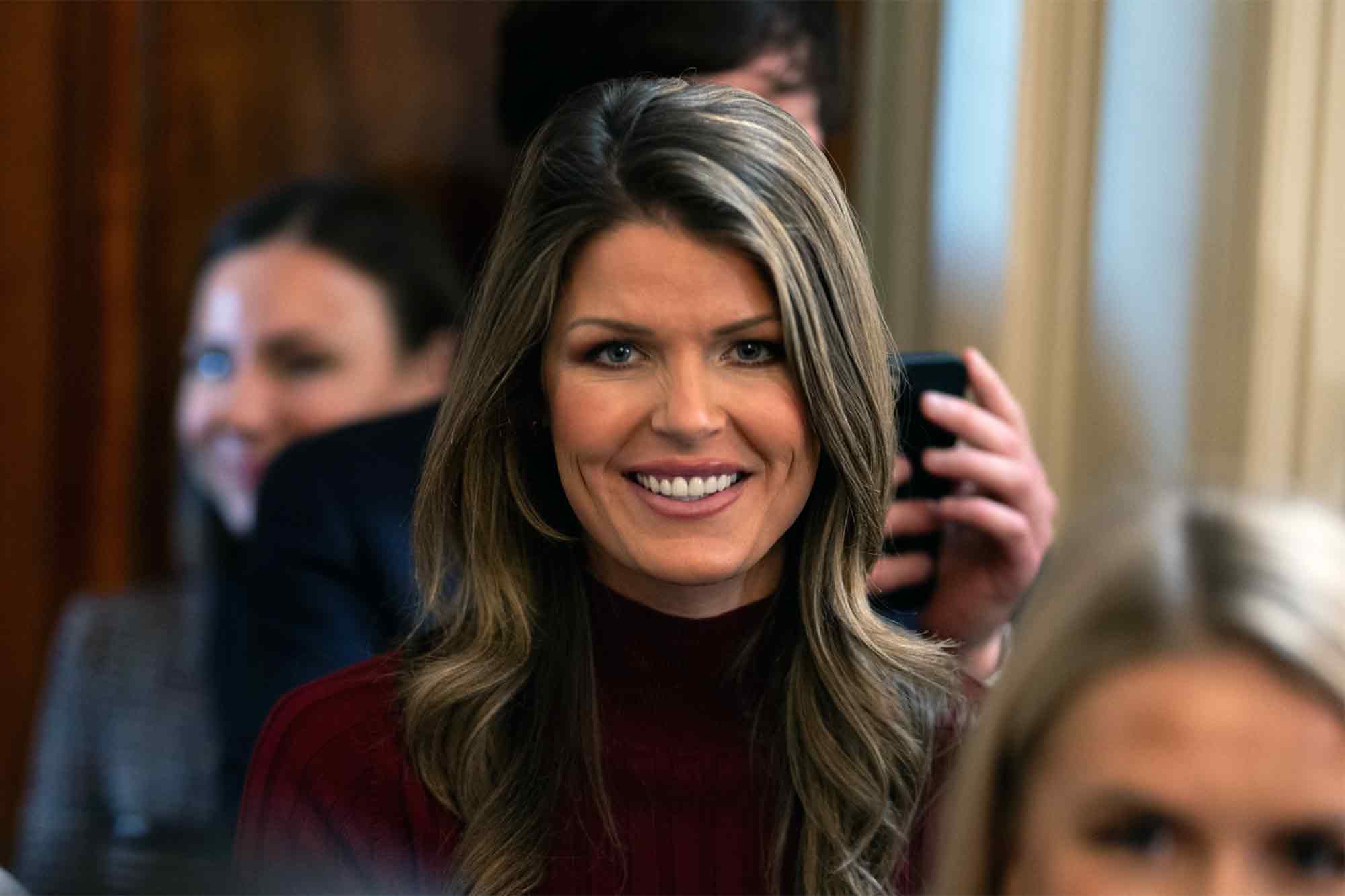 Lindsey Halligan, White House