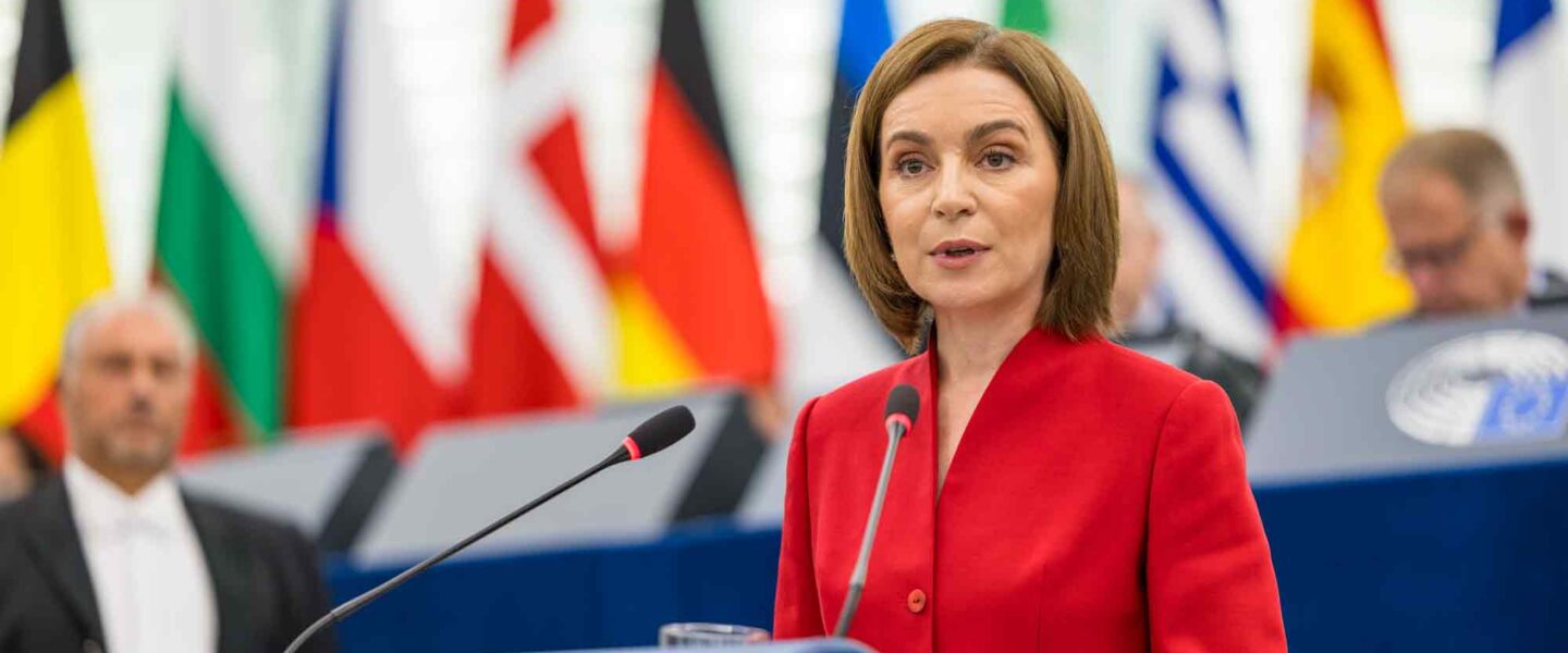 Maia Sandu, Moldova, European Union, Plenary address