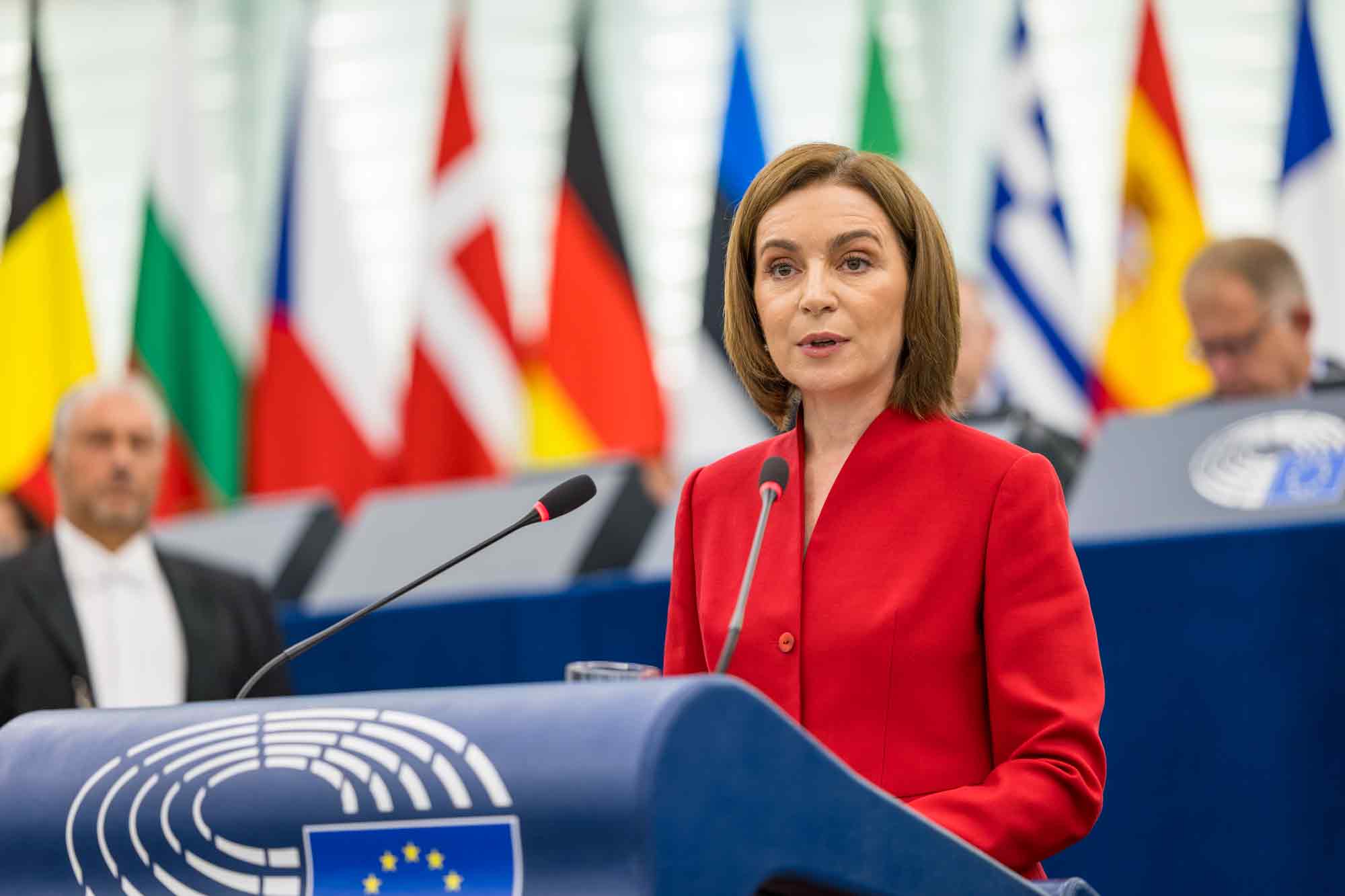 Maia Sandu, Moldova, European Union, Plenary address