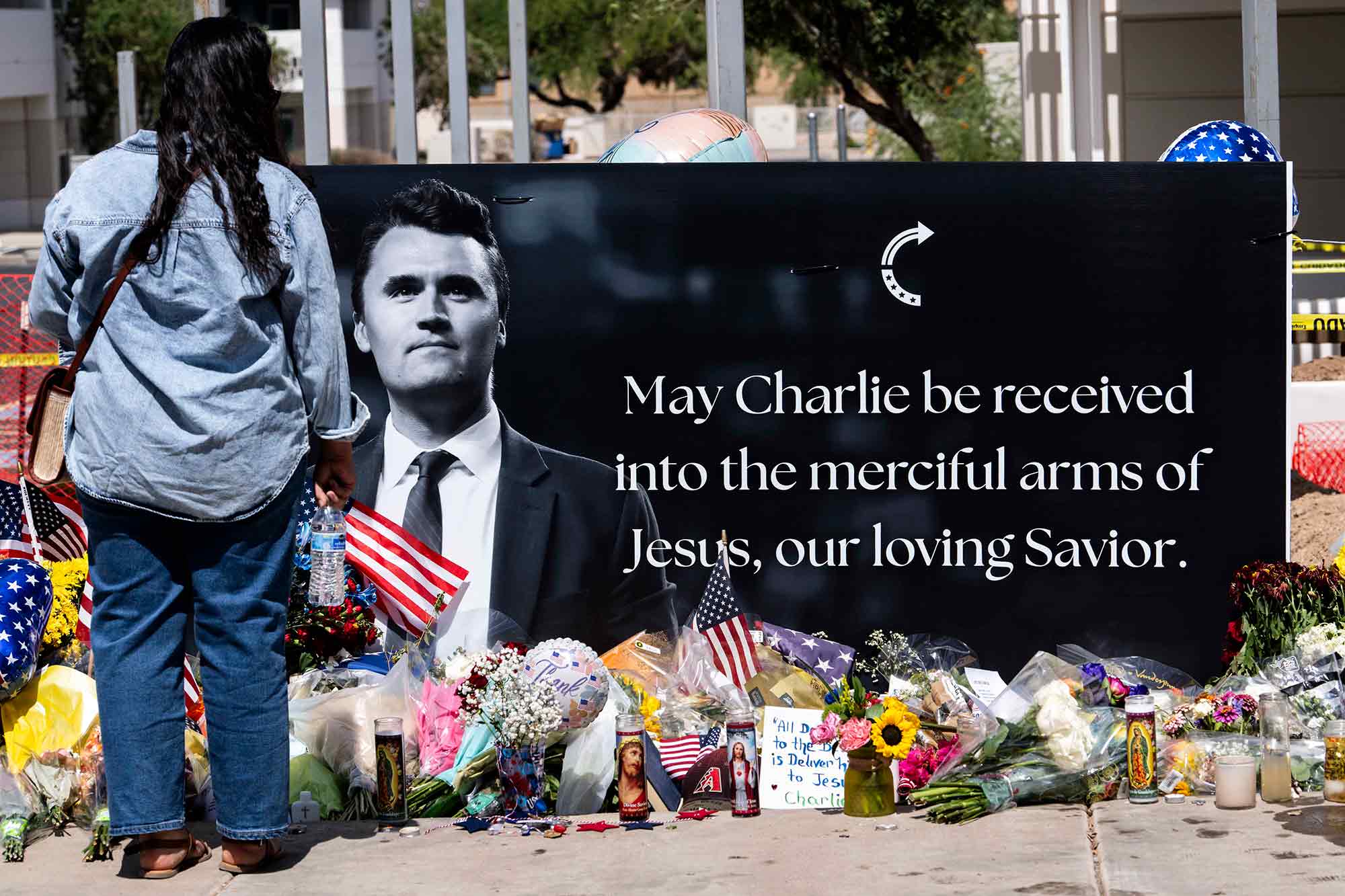 Memorial, Charlie Kirk, Orem, UT