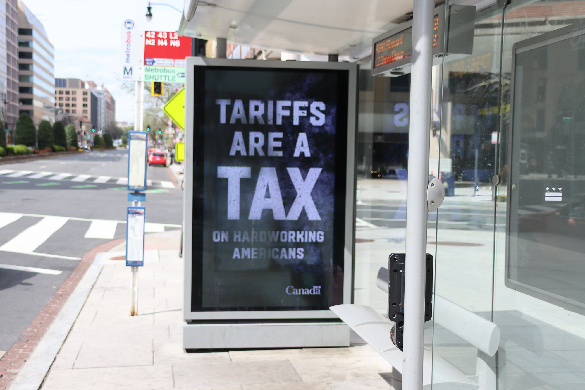 TARIFFS ARE A TAX, Canada