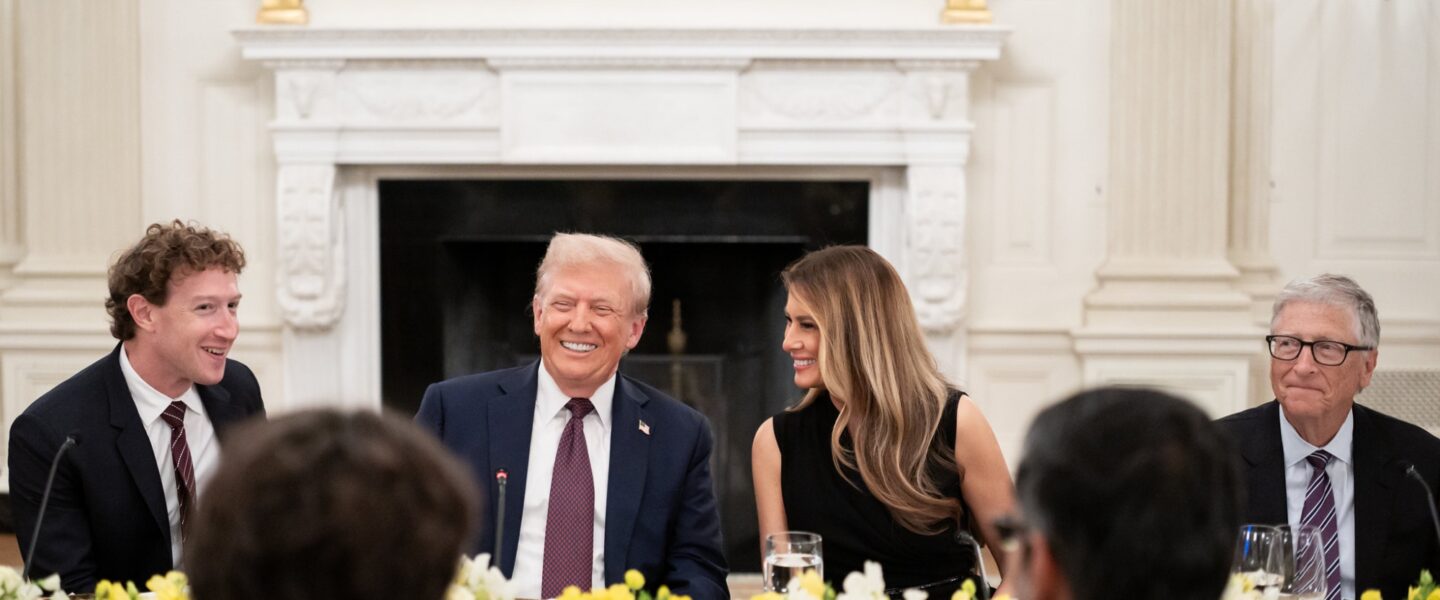 Mark Zuckerberg, Donald Trump, Melania Trump, Bill Gates