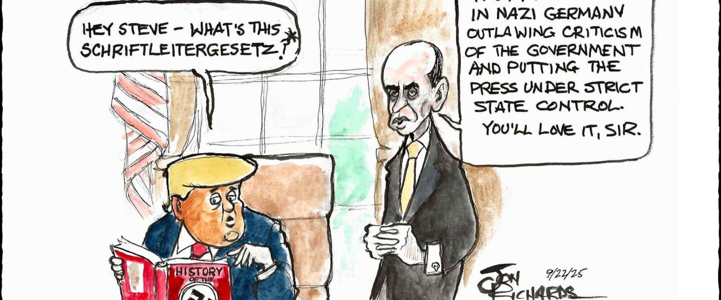 Donald Trump, Stephen Miller, Press freedom