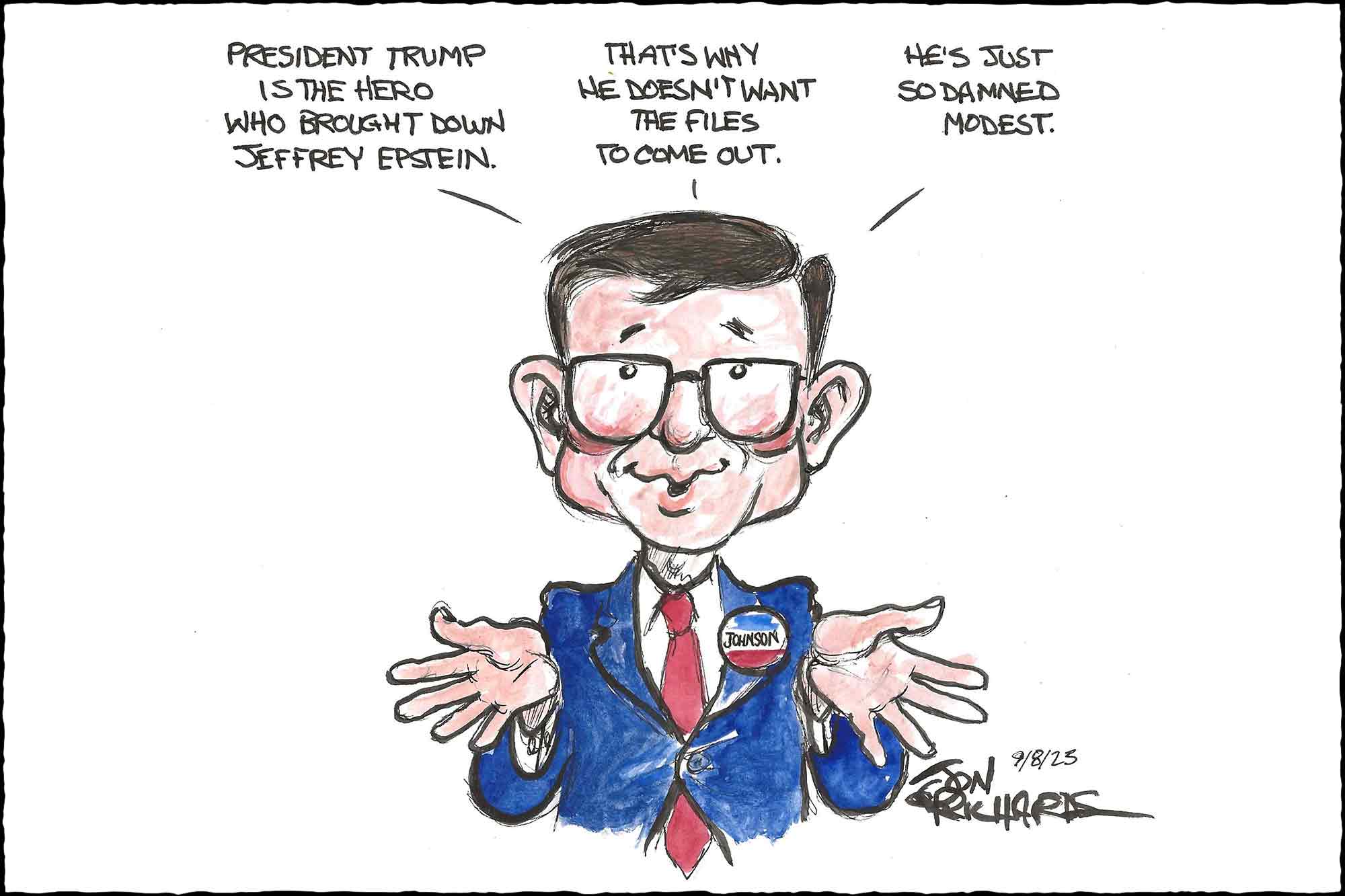 Magic Mike, Mike Johnson, Jeffrey Epstein, Files